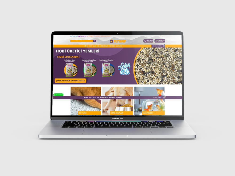Petshop Teması