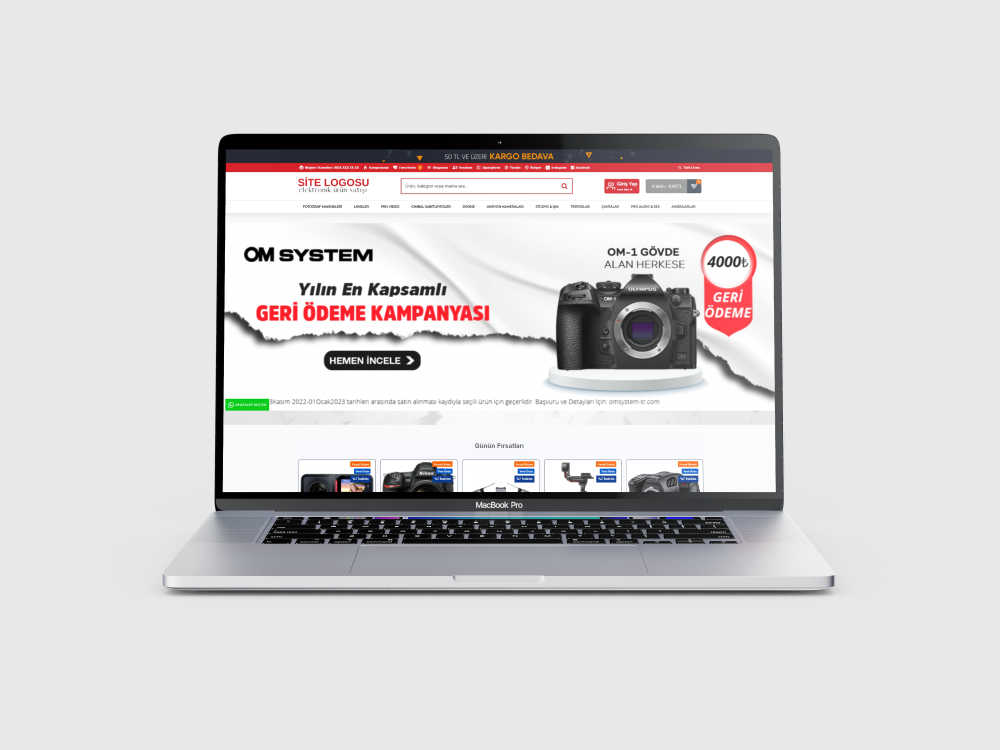 Elektronik Ürün Teması